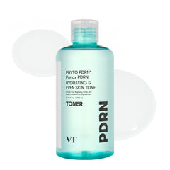 VT COSMETICS PDRN Toner bottle-front showing fragrance-free hydration.