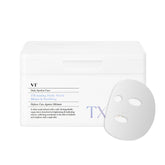 VT COSMETICS TX Toning Daily Mask close-up shows hydrating, plump skin for a refreshed look.