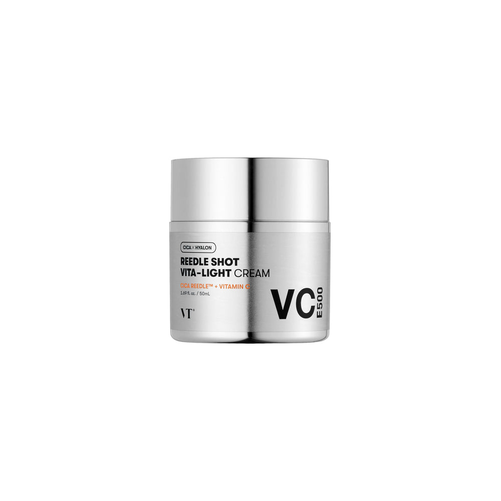 VT COSMETICS Vita-Light Cream bottle front for radiant skin