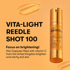 VT COSMETICS Vita-Light Reedle Shot capsules highlight Vitamin C delivery