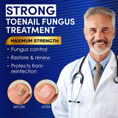 VTROUY advanced nail repair solution highlights deep penetration for stronger nails.