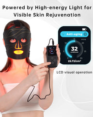 VVYM by Clinmate infrared 830nm LEDs side view for deeper, targeted skin treatment.