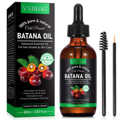 VXHDAG Batana Oil bottle showing pure formula for nourished hair
