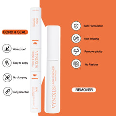 VYNIXUS cluster lash remover bottle ready for quick removal.
