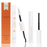 VYNIXUS Lash Bond & Seal bottle shows 72-hour hold for extensions.