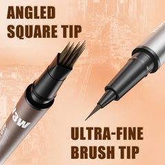 W3W Eyebrow Pen ultra-fine brush tip for hair-like brow strokes.