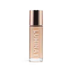 W7 Lumina bottle pour creates a radiant base for even skin glow