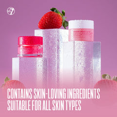 W7 Sweet Dreams Lip Mask closeup emphasizing aloe vera soothing formula
