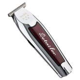 Wahl Professional cordless detailer Li T Wide Blade held for precise edging.