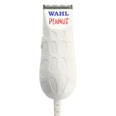 Wahl Professional Peanut Clipper in white shows a compact design for easy home grooming