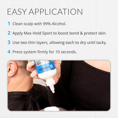 Walker Tape Safe Grip easy-application design enabling smooth, mess-free bonding.