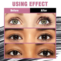 WanTuoluo curling-mascara-effect lifts and curls lashes for an awake look.