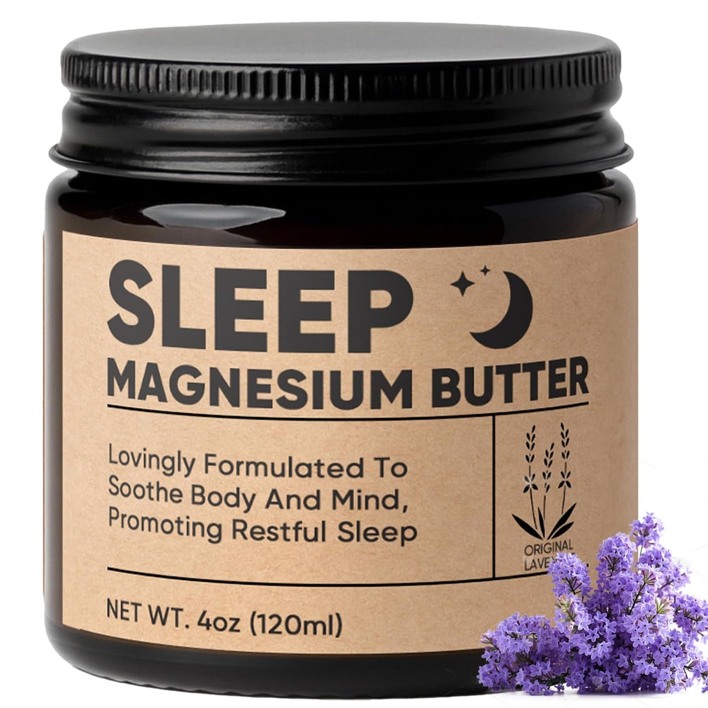 Wanciment Magnesium Butter Sleep Lavender application enhances calm and promotes restful nights.