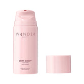 Wander Beauty Drift Away Cleanser bottle close-up showing gentle cleansing action for radiant skin.