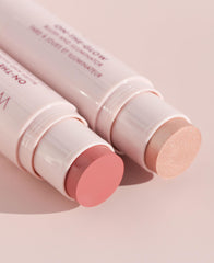 Wander Beauty On-the-Glow blush-illuminator cheek application for natural tint and shine