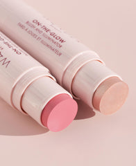 Wander Beauty On-the-Glow dual-ended blush and illuminator in Nude Glow for universal glow