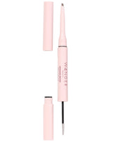 Wander Beauty upgraded brow pencil gel duo taupe close-up for natural definition.