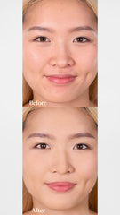 Wander Beauty Wanderlust Powder Foundation brush application enables easy layering.