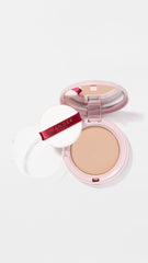 Wander Beauty Wanderlust Powder Foundation swatches show shade blending.