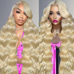 WAQI 613 lace-front wig with natural hairline for effortless daily wear.