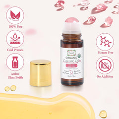 Warmify rose quartz ball massage roller for cooling, spa-like skin massage