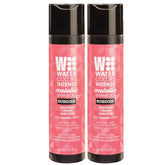 Watercolors Rose Gold shampoo bottle delivering a vibrant color deposit during use.