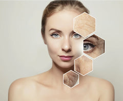 Watts Beauty serum texture close-up of silky, quick-absorbing gel.
