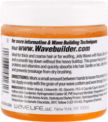 WaveBuilder Jelly Waves application on hair for smooth even distribution