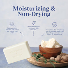 Wavertree London Cosmopolitan soap detail of French triple milled process for purity.