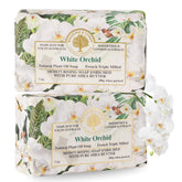Wavertree & London White Orchid soap pack ready for gifting, luxurious fragrance