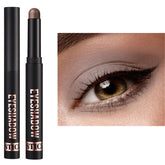 Wavuketu neutral eyeshadow stick in gray-brown matte for crease-proof day-to-night looks.