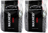 Wax Necessities Barbero hard wax steel pack label for quick barber use.