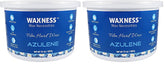 Wax Necessities Waxness Azulene stripless wax tin pack of 2 shown for professional use