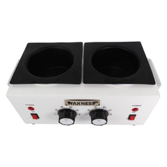 Wax Necessities Waxness Double Wax Heater showing removable metal pot liner