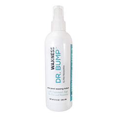Wax Necessities Waxness Dr Bump ingredients close-up with peppermint and tea tree