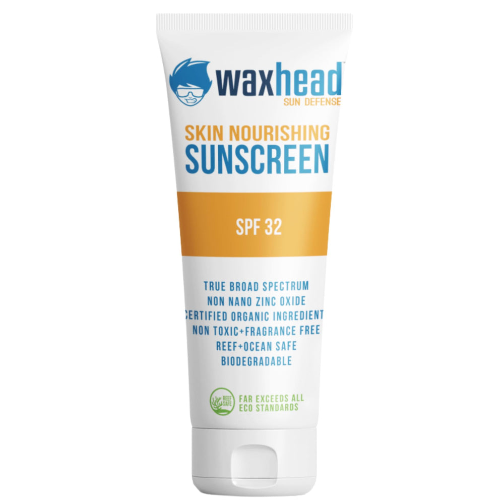 Waxhead Kids Sunscreen bottle pour shows easy, mess-free outdoor application