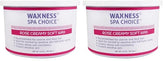 Waxness Spa Choice Rose Creamy Soft Wax pack of 2 jars for consistent full-body waxing