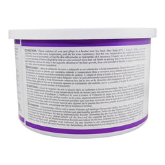 Waxness Spa Choice Lavender wax in action on skin, spa-like relaxation.