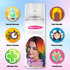 Waybesty pink color wax on hair demonstrates even coverage.