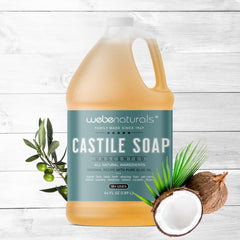 WEBE soap with no toxins and clean ingredients shown