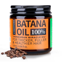 WEEMOTD batana oil bottle; pure Honduran care for scalp nourishment.