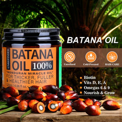 WEEMOTD batana oil ingredients label showing natural components.