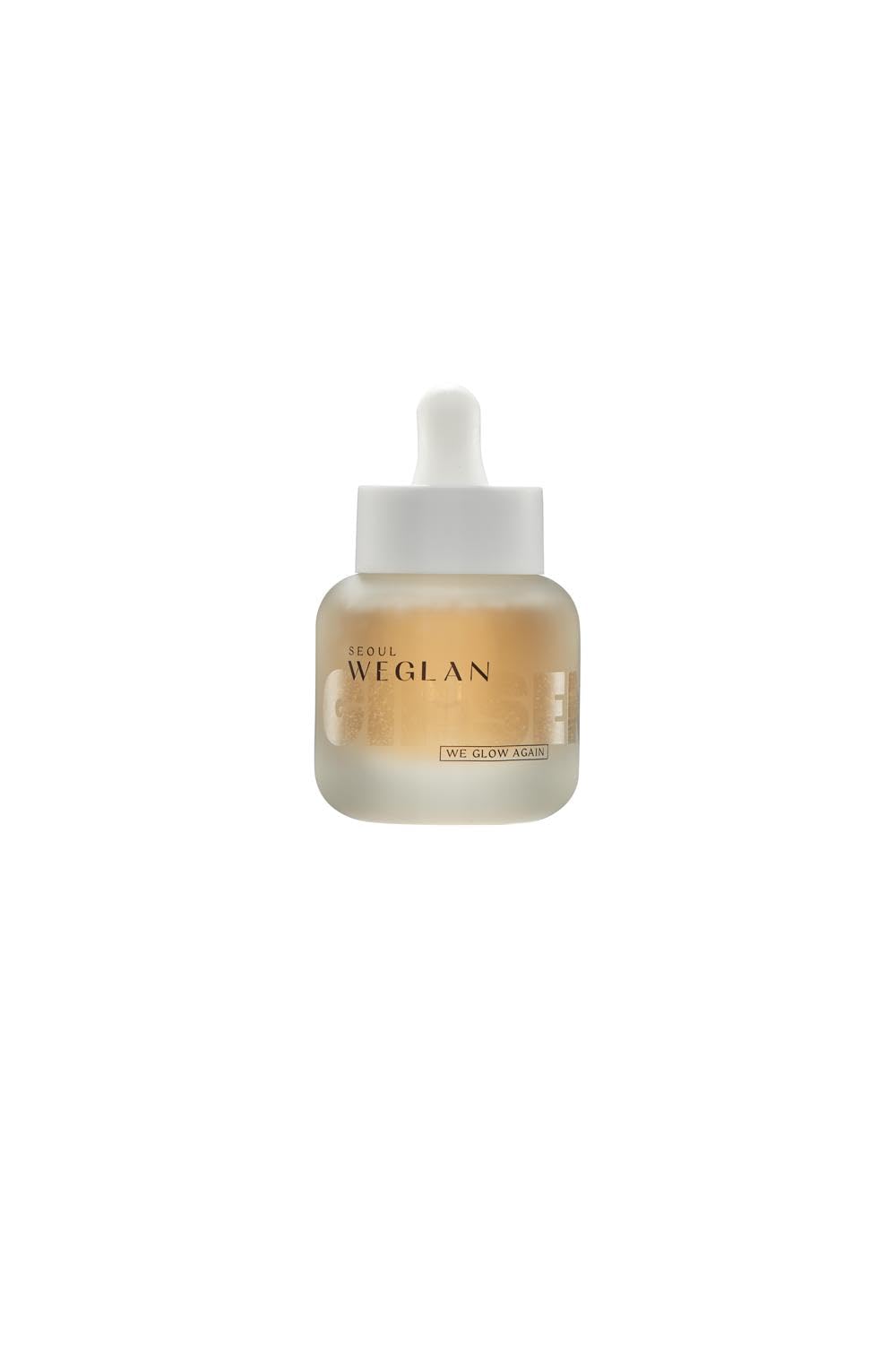 WEGLAN K-Ginseng Glow Ampoule bottle showcases lightweight hydration for radiant skin.