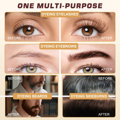 WEILNELL developer cream in dark brown for precise tinting