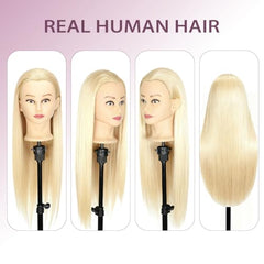 WeiRan 613 blonde color showcases true shade for wig customization and styling.