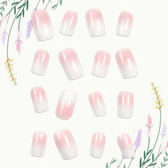 WEIXIWUYU jelly glue included for convenient wear-and-go nails