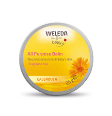 Weleda Baby Calendula Magic Balm in tin for on-the-go gentle skin care