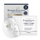 WellDERMA Sapphire collagen mask packaging shows premium hydration for daily care