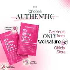 Wellnature hydrogel mask application shows glow-enhancing hydration for radiant morning skin.