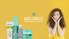Wellness Premium Hemp Seed Oil Hydrating Conditioner ingredients close-up shows natural oils nourishing hair shaft